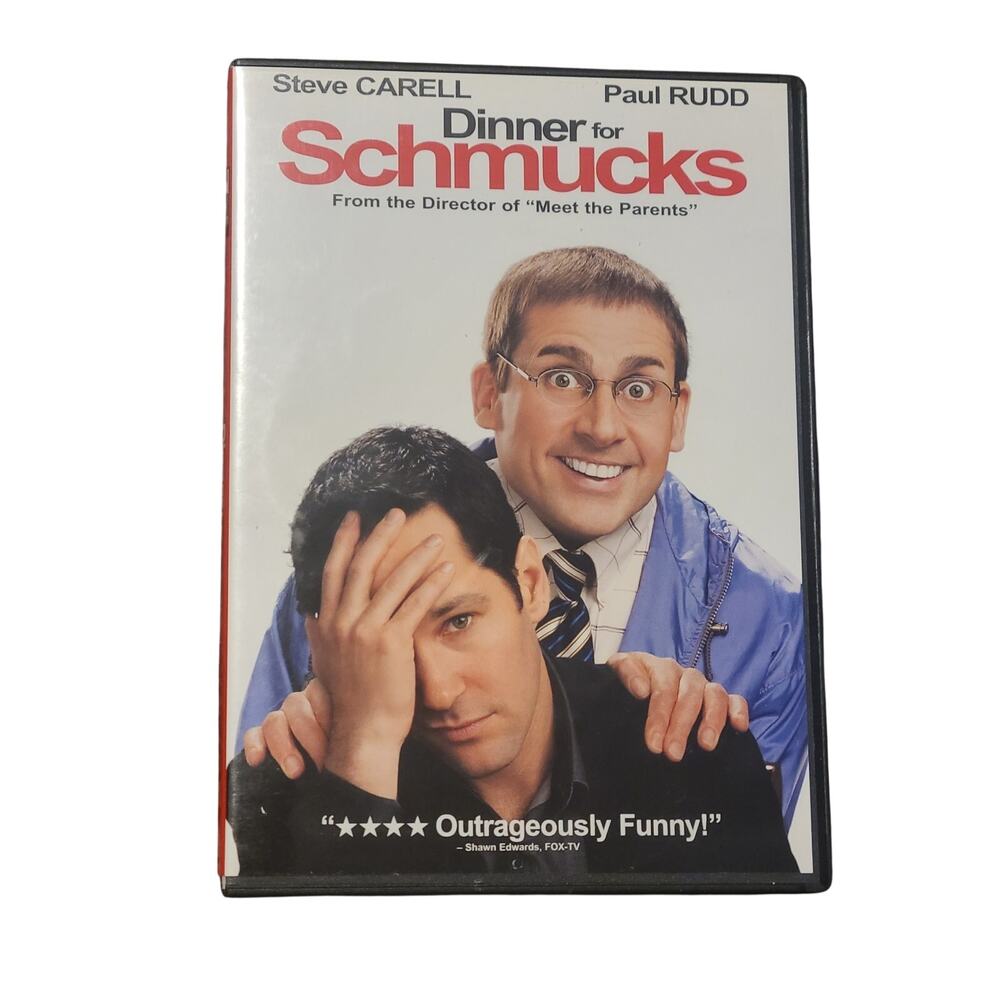 Dinner For Schmucks DVD Steve Carell Paul Rudd